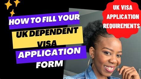 How To Fill Uk Visa Application Form Step By Step Process Uk Dependent Visa Requirements