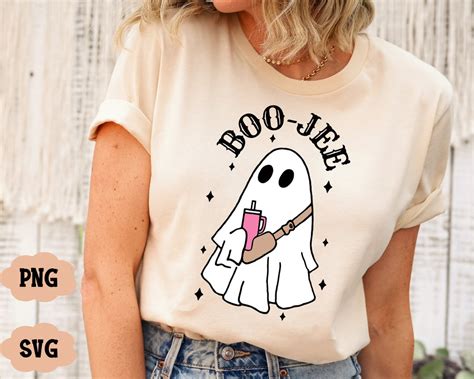 Boo Jee Svg Boo Sheet Png Boojee Ghost Trendy Halloween Svg Cute