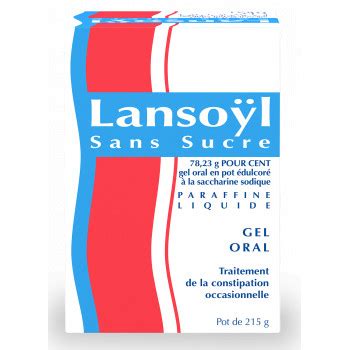 Lansoyl Sans Sucre Gel Oral M Dicament Constipation Illicopharma