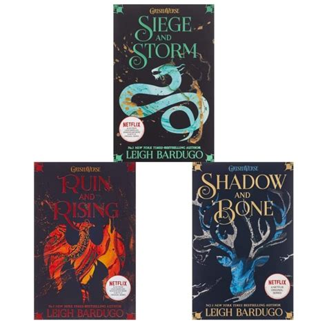 Shadow And Bone Siege And Storm Ruin And Rising Trilogy Boxset Of 3