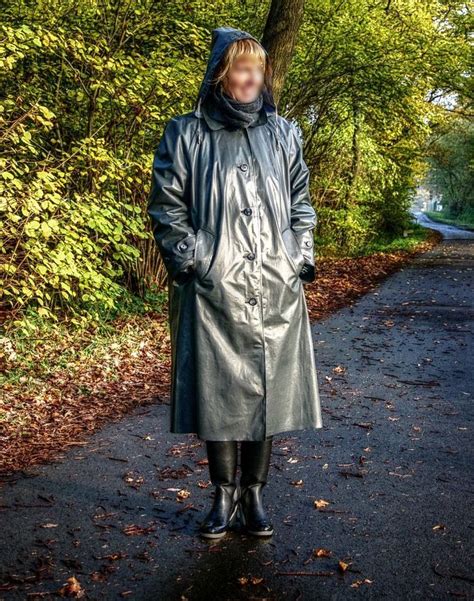 Kleppermantel Raincoat Klepper Gummimantel Regenmantel Gr 46 Kleidung