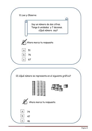 Pruebas De Matem Tica Segundo Grado De Primaria Tipo Ece Pdf