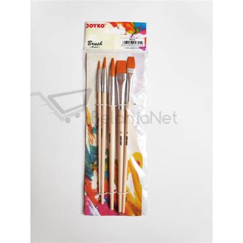 Jual Brush Kuas Lukis Kuas Cat Air Joyko Set BR 8 Shopee Indonesia