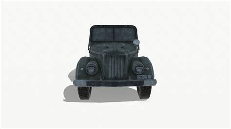 Gaz 69A Modelo 3D 75 3ds Fbx Obj Unknown Free3D