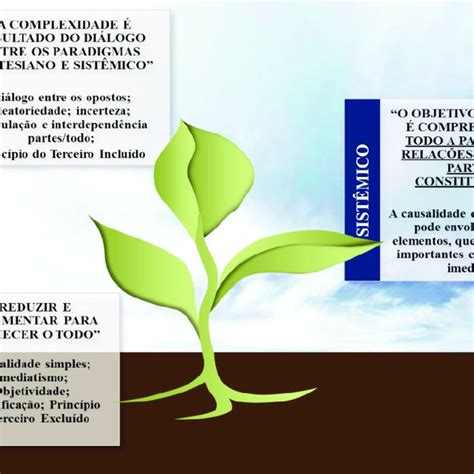 Características Dos Paradigmas Cartesiano Sistêmico E Complexo Download Scientific Diagram