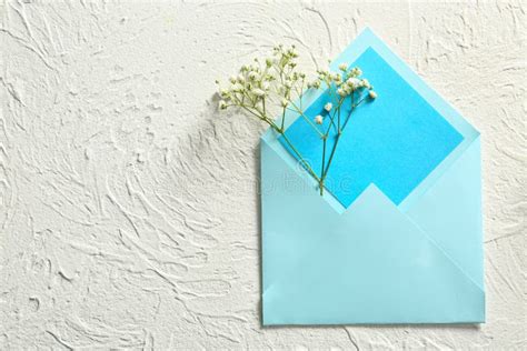 Blank Open Envelope Light Blue Photos Free Royalty Free Stock