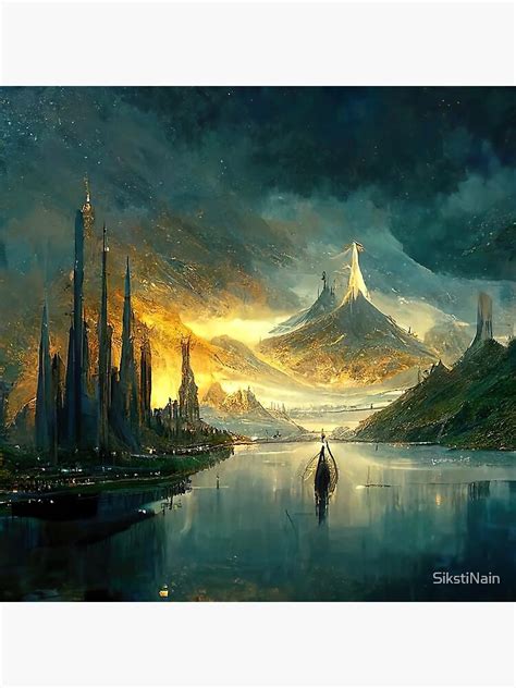 "Valinor" Poster for Sale by SikstiNain | Redbubble