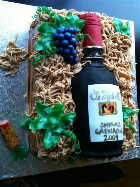 Wine Bottle Cake