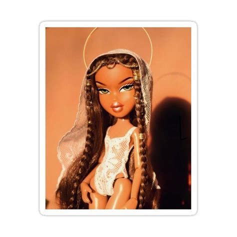 Ethereal Bratz Doll Sticker By Cinlali Black Bratz Doll Bratz Girls