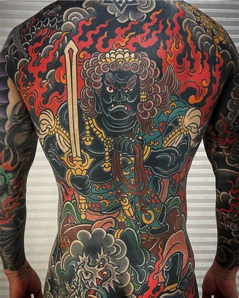 Pin by Cédric Stegre on Japanese tattoo Japanese back tattoo