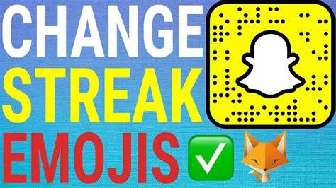 How To Change Snapchat Streaks Emoji - YouTube