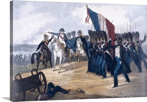 Napoleon at Battle of Waterloo, June 18, 1815 Wall Art, Canvas Prints ...