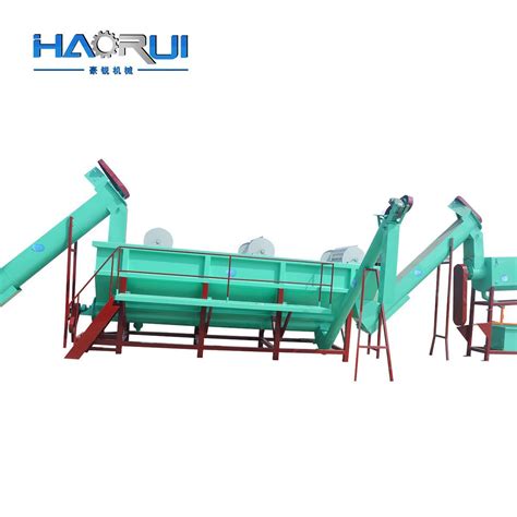 High Capacity Quality By Haorui Production Pppe Pet Hdpe Ldpe Waste