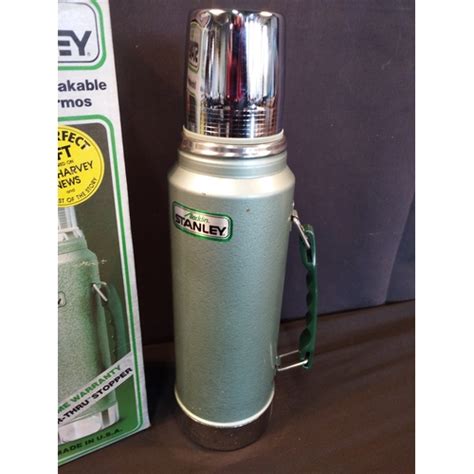 Stanley Aladdin S Unbreakable Steel Quart Thermos Made In USA