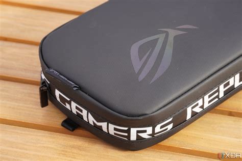 Asus Rog Ally Travel Case Review A Premium Soft Case Without All The