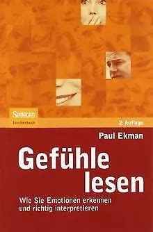 Gef Hle Lesen Wie Sie Emotionen Erkennen Und Richtig Livre Tat