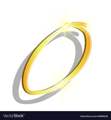 gold figure  artistic symbol royalty  vector image