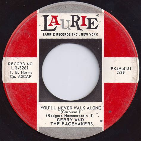 Lista Foto Letras De Gerry And The Pacemakers You Ll Never Walk