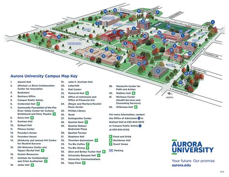 Aurora University Campus Map | Images and Photos finder