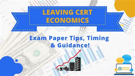 Leaving Certificate Economics Exam Tips Advice And Guidance For The