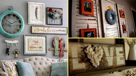 DIY Shabby Chic Style Wall Art And Room Decor I Home Decor Interior