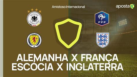 Palpite Alemanha X Fran A E Esc Cia X Inglaterra Amistosos