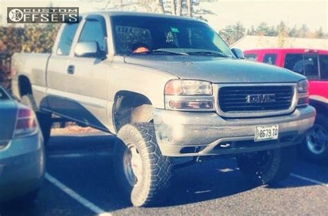 Wheel Offset 1999 Gmc Sierra 1500 Slightly Aggressive Lifted 9 Custom