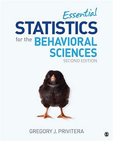 Essential Statistics For The Behavioral Sciences Nd Edition By Dr