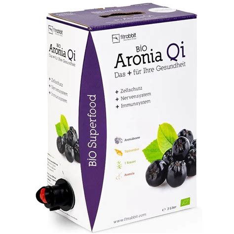 Fitrabbit BIO Aronia Qi Sok Z Aronii 3L