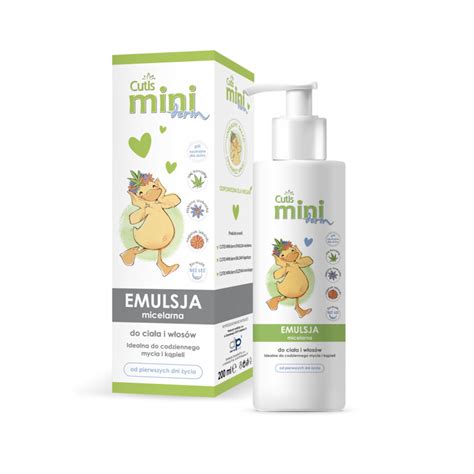 Cutis MINI Derm EMULSJA Micelarna 200 Ml Strefa Alergii