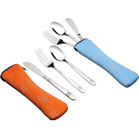 Amazon Bblina Piece Stainless Steel Camping Silverware Outdoor