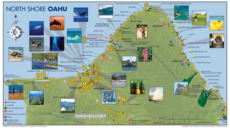 North Shore Map Oahu Vacation Hawaii Vacation Tips North Shore Oahu