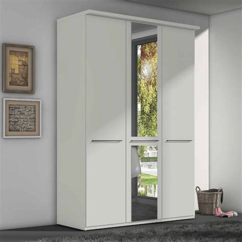 Wiemann Cairns White Hinged Door Wardrobe With Cornice Wiemann