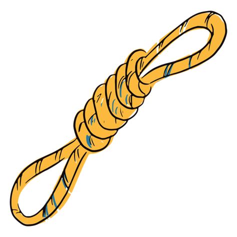 Colored Tied Rope Doodle Transparent Png And Svg Vector File