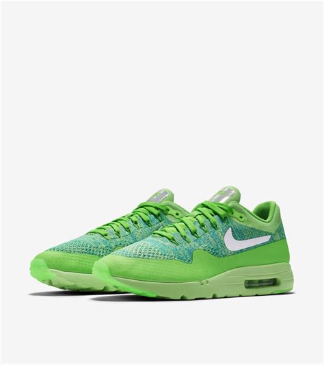 National Air Nike Air Max 1 Ultra Flyknit Voltage Green Nike Snkrs