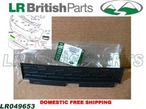 Genuine Land Rover Front Bumper Deflector Range Rover Sport On Oem