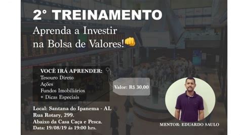 Aprenda A Investir Na Bolsa De Valores Em Santana Do Ipanema 2024