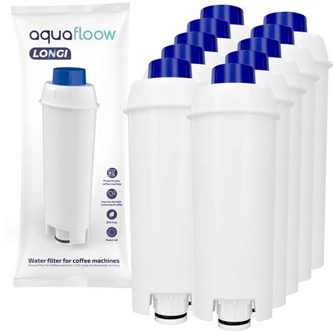 Lot De Filtres Eau Aquafloow Longi Pour Cafeti Re Delonghi