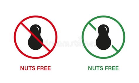 No Nuts Sign Stock Illustrations – 135 No Nuts Sign Stock Illustrations, Vectors & Clipart ...