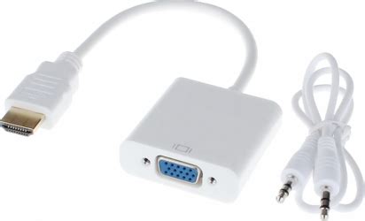 Adaptor Hdmi Tata Digital La Vga Mama Analog Audio Active Act