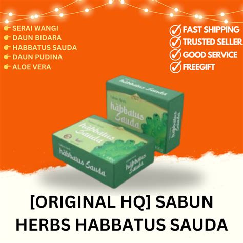 Official Hq Sabun Herb Habbatus Sauda Set Paling Jimat