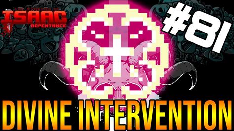 DIVINE INTERVENTION IS OP The Binding Of Isaac Repentance 81 YouTube