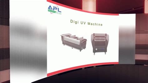 Apl Machinery Uv Coating And Curing Systems Range Youtube