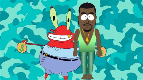 Mr Krabs I Love Kanye Ai Cover Youtube