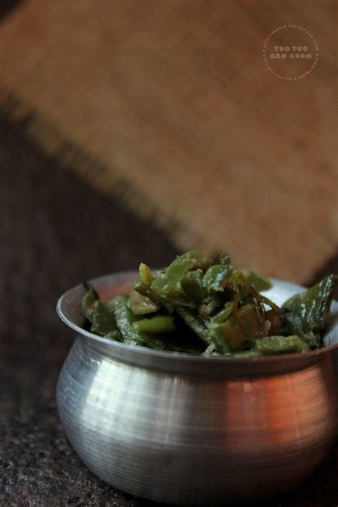 Avarakkai Kootu | Avarakkai Poriyal | Indian Broad Beans Stir Fry - You Too Can Cook