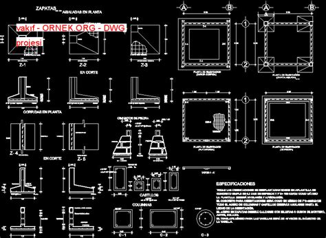 vakıf dwg projesi Autocad Projeler