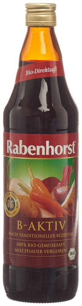 Rabenhorst B Aktiv Gem Sesasaft Breuss Bio Ml Online Bestellen