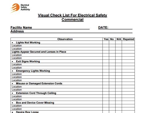 3 Free Facility Maintenance Checklist Templates - Word Excel Formats