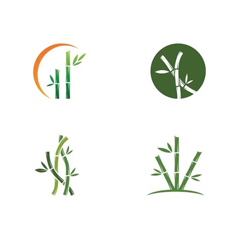 Premium Vector Bamboo Logo Template Vector Icon