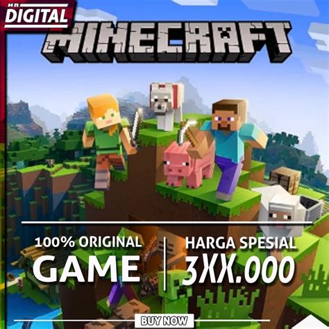 Jual Minecraft Java Bedrock Edition For Pc Pc Mac Minecoins